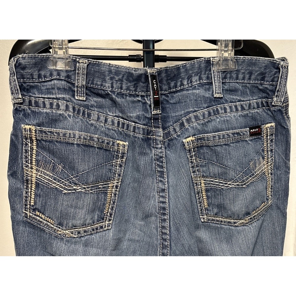 Ariat FR M4 Relaxed Boot Jeans Mens 38x32 Blue Denim Flame Resistant Work